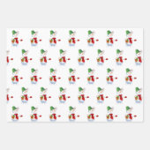 Fröhlich und hell, Weihnachtsbaum, Weihnachtswrapp Geschenkpapier Set (Vorderseite 2)