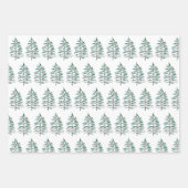 Fröhlich und hell, Weihnachtsbaum, Weihnachtswrapp Geschenkpapier Set (Vorderseite)