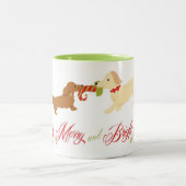 Fröhlich und hell zweifarbige tasse (Mittel)