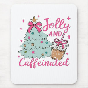 Fröhlich und Koffeinhaltig Mousepad