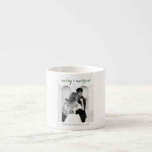 Fröhlich & Verheiratet - Personalisierter Weihnach Espressotasse
