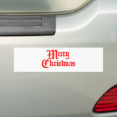 Fröhlich-Weihnachten Autoaufkleber (Auf Auto)