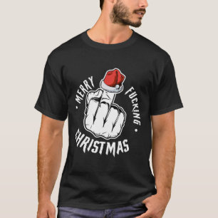 Fröhlich Weihnachten unpassende Männer Erwachsener T-Shirt