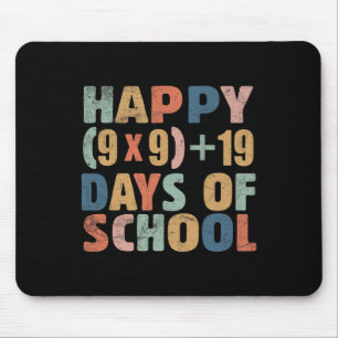 Fröhliche 100 Tage Schulmathematik-Gleichung 100. Mousepad