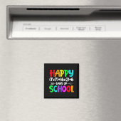 Fröhliche 67 Schultage Mathelehrer Schüler Sechs  Magnet (In Situ (Geschirrspüler))