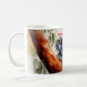 Fröhliche Aussie Weihnachten Koala Kaffeetasse (Links)