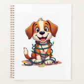 Fröhliche Beagle Lichter Planer (Vorderseite)