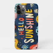 Fröhliche Begrüßung "Hallo Sunshine" Case-Mate iPhone Hülle (Rückseite)