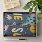 Fröhliche Begrüßung "Hallo Sunshine" Seidenpapier (Geschenk)