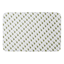 Fröhliche Blume Badematte