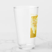 Fröhliche Blume Boho Floral Glas (Rechts)