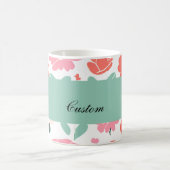 Fröhliche Blume Cups für sonnige Tage Kaffeetasse (Mittel)