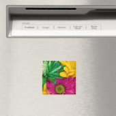 Fröhliche Blume Magnet (In Situ (Geschirrspüler))