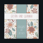 Fröhliche Blume Spaß Inspirivity Wedding Magnete Magnet<br><div class="desc">Diese lustigen Hochzeitsmagnete zeichnen sich durch fröhliche und farbenfrohe Blume aus. Ideal für Gastgeschenke Hochzeiten oder Save the Date Erinnerungen. Das hübsche Design hat einen skurrilen Look, der sich perfekt für die Hochzeitszeit im Frühjahr oder Sommer eignet. Finden Sie passende Artikel in der Inspirivity Collection "Cheerful Blume". Vergessen Sie nicht,...</div>