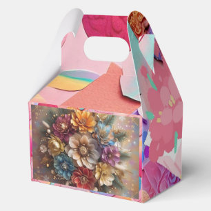 "Fröhliche Blüten" Geschenkschachtel