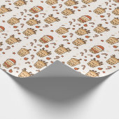 Fröhliche Bobazeit Geschenkpapier (Ecke)