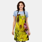 Fröhliche Bouquet Painterly Schürze (Getragen)