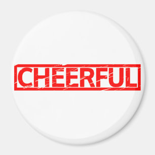 Fröhliche Briefmarke Magnet