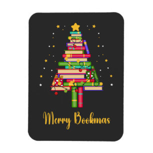 Fröhliche Buchweihnachten Magnet