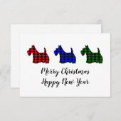 Fröhliche Buffalo Karierte Weihnachtsschotten (Vorne/Hinten)