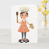Fröhliche Chef Muttertags-Karte Karte (Gelbe Blume)