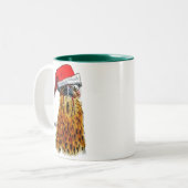 Fröhliche Chickmas Tasse (Vorderseite Links)