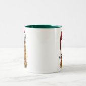 Fröhliche Chickmas Tasse (Mittel)