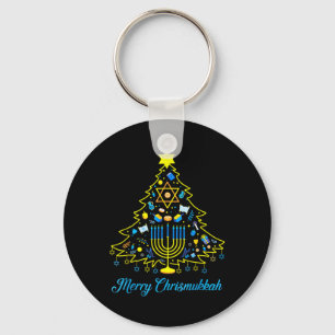 Fröhliche Chrismukkah Frohe Chrismukkah Frohe Weih Schlüsselanhänger