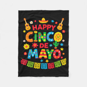 Fröhliche cinco de mayo Bekleidung Männer Frauen K Fleecedecke