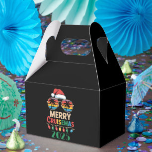 Fröhliche Cruisemas 2025 Personalisierte Xmas Kreu Geschenkschachtel