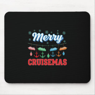 Fröhliche Cruisemas Familien-Weihnachtskreuzfahrt Mousepad