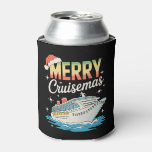 Fröhliche Cruisemas Kreuzfahrtschiff Weihnachten F Dosenkühler