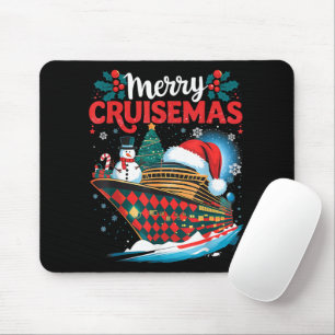 Fröhliche Cruisemas Lustige Familienweihnachten Mousepad