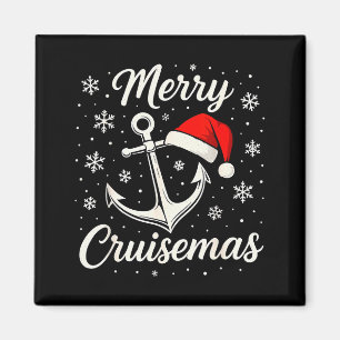 Fröhliche Cruisemas Weihnachten Familie Cruisin Lu Magnet