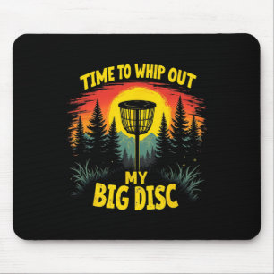 Fröhliche Disc Golf Für Spieler  Mousepad
