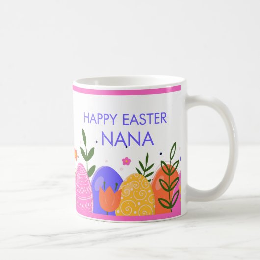 Fröhliche Eater Nana bunte Tasse (Rechts)