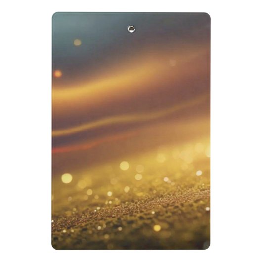 "Fröhliche Eichhörnchen Ansammlung Nuts" Mini Klemmbrett (Rückseite)