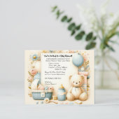 Fröhliche Einladung (Stehend Vorderseite)