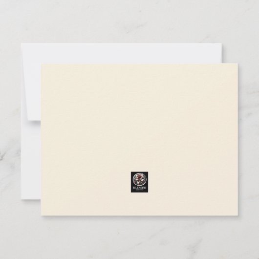 Fröhliche Einladung (Rückseite)