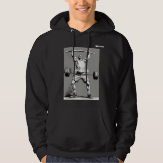 Fröhliche Eisen-Skizze Hoodie