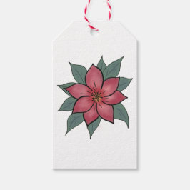 Fröhliche Elegant-Geschenkmarke Geschenkanhänger