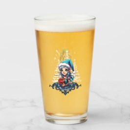 Fröhliche Elfe Glas