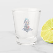 Fröhliche Elfe Schnapsglas (Rückseite)