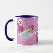 Fröhliche Entspannung Tasse (Links)