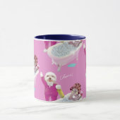 Fröhliche Entspannung Tasse (Zentrum)