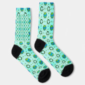 Fröhliche Erde-Tag-Socken Socken (Rechts)
