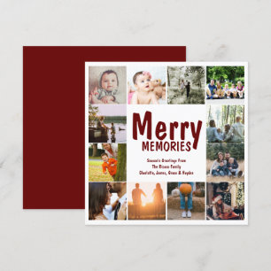 Fröhliche Erinnerungen 12 Fotovorlage Weihnachten