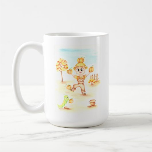 Fröhliche Ernte kleiner Ingwerjunge Kaffeetasse (Links)