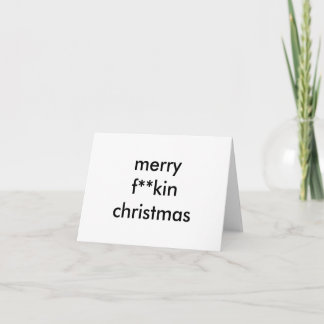 fröhliche f**kin Weihnachten