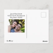 Fröhliche farbige Blume Wir haben Foto Postkarte v (Rückseite)